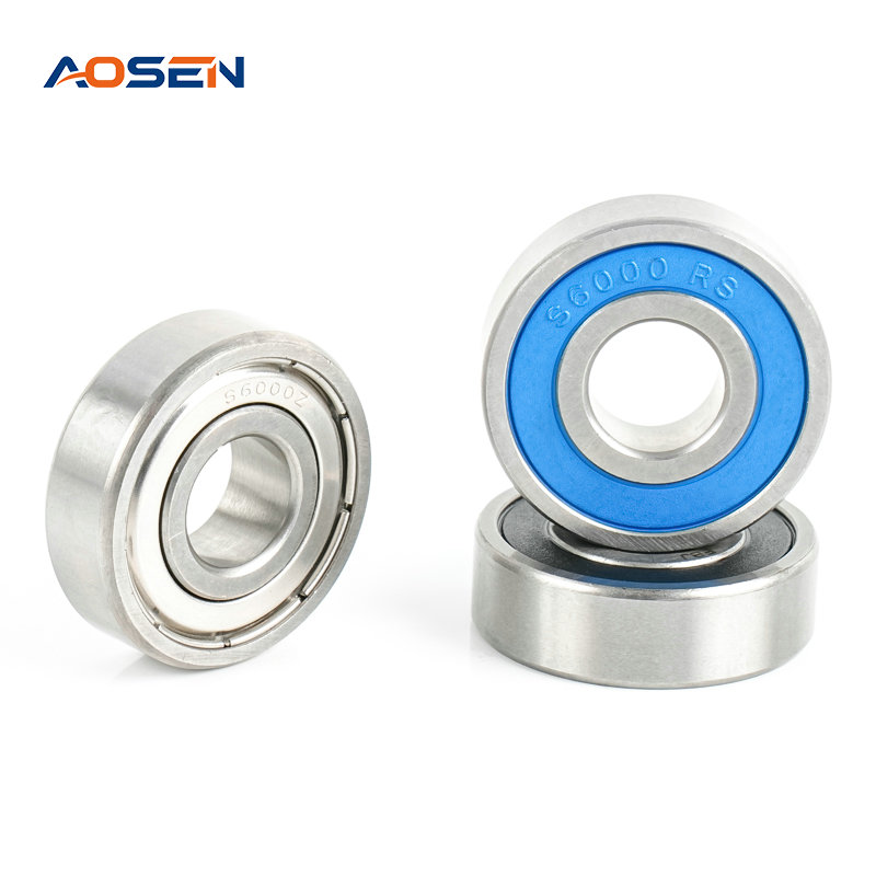 SS 6000 ZZ/2RS rustfrit rillekuglelejer i rustfrit stål